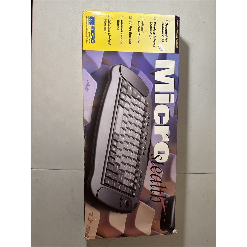 RARE Vintage Micro Innovations Keyboard KB99NT